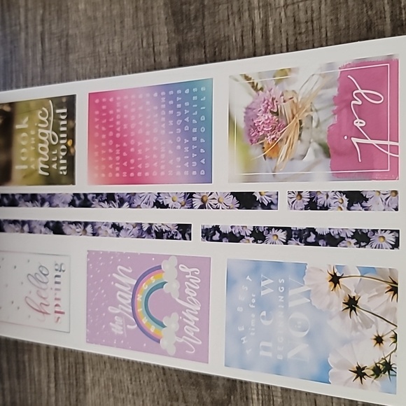 NWT Happy Planner Spring Sticker Book - Picture 6 of 17